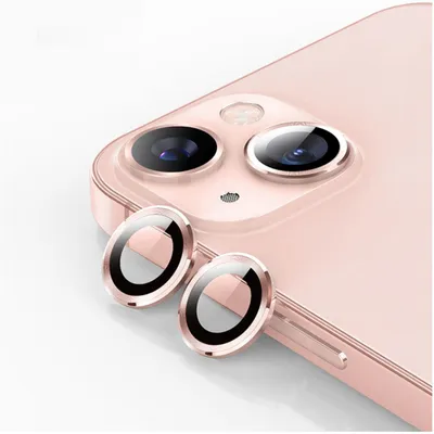 Immagine prodotto di Per Apple iPhone 15 / 15 Plus vetro protettivo lente della fotocamera vetro duro H9 rosa