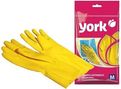 Immagine prodotto di Guanti York 092020, 08/M, gialli, per uso domestico