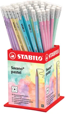 Image de STABILO Swano® Crayon pastel - mélange de couleurs pastel
