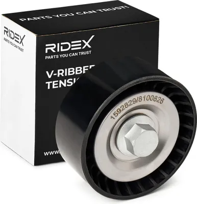 Produktbild von RIDEX 310T0095 Spannrolle Keilrippenriemen 65mm passend für MERCEDES-BENZ C-Klasse Limousine (W204) C-Klasse T-modell (S204) E-Klasse Limousine (W212)