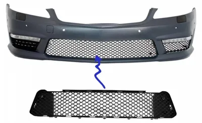 Imagen del producto de Paragrasilla delantera inferior para Mercedes S W221 2005-2013, estilo S63 S65.