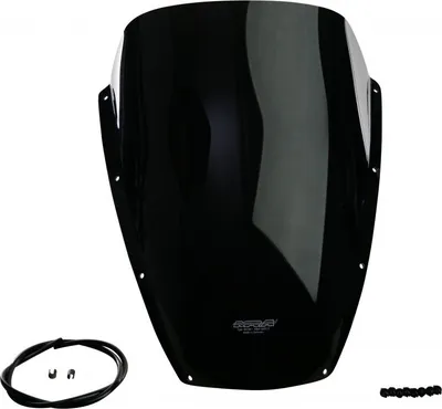 Zdjęcie produktu dla Szyba motocyklowa MRA APRILIA RSV MILLE R, RP, 2001-2003, forma T, czarna