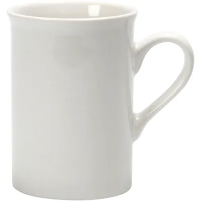 Produktbild von Creativ Company Becher, H: 10 cm, T 7,4 cm, 245 ml, weiß, 1 Stück