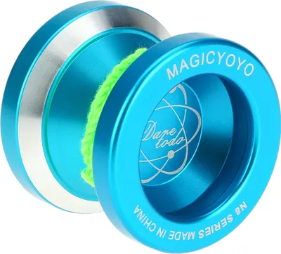 Obrázek produktu pro Profesionální Magic Yoyo N8 z hliníkové slitiny Kovové yoyo 8 kuliček KK ložiska s točícím se provázkem pro dětská yoya Blue