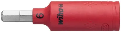 Produktbild von Schraubendrehereinsatz 1/4" Innensechskant VDE 6x65mm Wiha | 4010995431129
