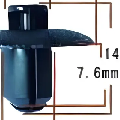 Produktbild von Plastikniete RMS Niete für Yamaha, 902690707700