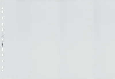 Produktbild von Leitz - Showtas Leitz Recycle PP A3 Transparent | Packen Sie ein 25 -Stück | 4 Stück