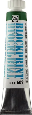 Image de Talens Blockprint Tube 20 ml Vert foncé 602