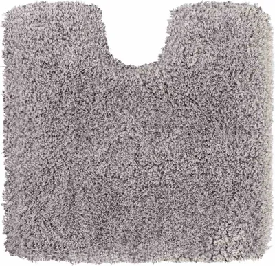 Zdjęcie produktu dla WohnDirect Dywanik łazienkowy z wycięciem WC VIENNA Grey 45 x 45 cm Z wycięciem