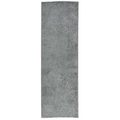 Produktbild von vidaXL Teppich Shaggy Hochflor Modern Grün 80x250 cm