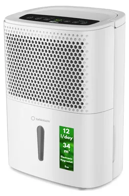 Productafbeelding van Luchtontvochtiger Smart 12 Eco - 12 Liter Per Dag Capaciteit - 1,8 Liter Tank - Wit