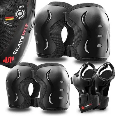 Productafbeelding van Famanu beschermingsset voor inline skates - bescherming voor kinderen en volwassenen