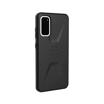 Obrázek produktu pro Urban Armor Gear Civilian Series, Obal, Samsung, GALAXY S20, 15,8 cm (6.2"), Černá