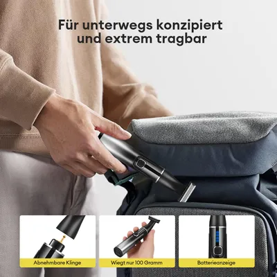 Produktbild von Elektrorasierer Körper und Gesicht,Trimmer & Bodygroomer,Multifunktions-Rasierer