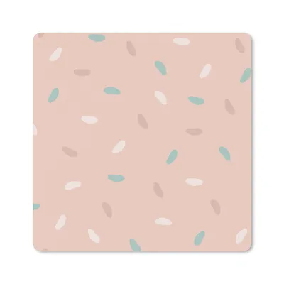 Produktbild von MuchoWow® Mauspad Mousepad Sommer - Muster - Pastell 20x20 cm - Mousepads - Maus Mat - Pad - Mausunterlage - Desk Mat - Bureauartikeln