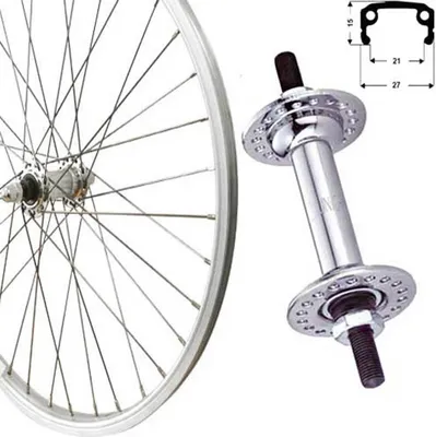 Obrázok produktu pre Roland V-koleso 12 1/2"203-19steel.silver.rigid 16L hliníkový box ráfik strieborné/matné zinkové špice