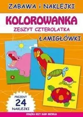 Productafbeelding van Kolorowanka Zeszyt czterolatka