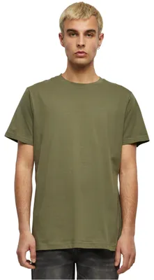 Productafbeelding van Build Your Brand Heren Basic T-shirt met ronde hals, verkrijgbaar in sets van 1, 3 of 5 stuks