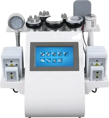 Obrázok produktu pre Prístroj na chudnutie tela, kavitačný ultrazvuk, rádiofrekvencia proti vráskam, 220V-EU PLUG