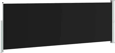 Produktbild von vidaXL Ausziehbare Seitenmarkise 160x500 cm Schwarz