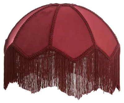 Produktbild von Light & Living - Lampenschirm MALACIA - Rot - 35x35x26 cm