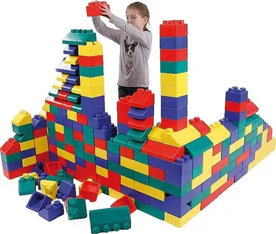 Produktbild von Super Set Edukative Spielsteine, soft und sicher - 50 St.