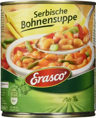 Produktbild von Erasco Serbische Bohnen Dosensuppe 750,0ml