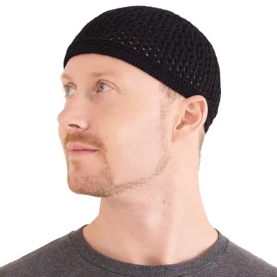 Produktbild von Omgoods – Gestrickte Baumwoll-Mütte für alle Jahreszeiten