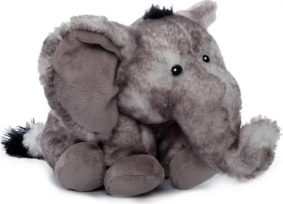 Produktbild von Kuscheltier Schmusetier Plüschtier grauer, sitzender Elefant 15 cm