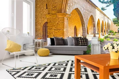 Produktbild von Vlies Fototapete STEINGALERIE 375 x 250 cm (inkl. Kleister) - Vlies Tapete, Wandtapete, Wandbilder - Tapete für Wohnzimmer Schlafzimmer, Büro, Küche - Montagefertig
