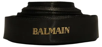 Produktbild von Balmain Geschenkbandrolle, Schwarz, 19 mm