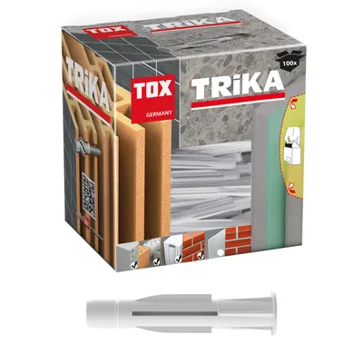 Produktbild von TOX Allzweckdübel mit Kappe TRIKA6/51 011100061