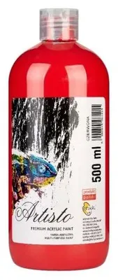 Obrázek produktu pro Akrylová barva, červená, 500 ml - Sweet colours