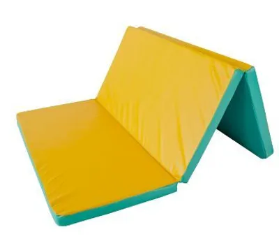 Immagine prodotto di Materasso Ginnico Gamma 150X100X10 Tre Pezzi Verde/Giallo