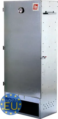 Produktbild von ITA Räucherofen 7003 - Premium XL Räucherschrank mit 3 Etagen 111 cm - Legierter Stahl - Smoker - Qualität  EU Direkt vom Hersteller