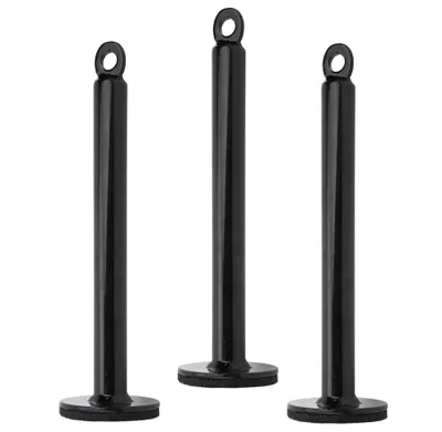 Obrázok produktu pre 3 držiaky na zaťaženie záťažových dosiek 320 mm - oceľový držiak na záťažové dosky | Fitness činka - zaťažovací kolík na záťažové dosky | držiak na posilňovacie činky | sada 3 držiakov na kotúče