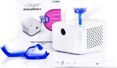Obrázok produktu pre Vitammy Microfine+ Kompaktný Inhalačný Prístroj Pre Domácnosti A Deti S Kompresorom