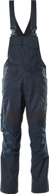 Immagine prodotto di Salopette con tasche al ginocchio nero blu, taglia 76 C56 MASCOT 18569-442-010