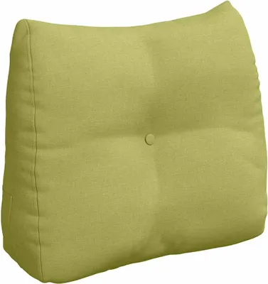 Obrázek produktu pro vidaXL Zadní polštář světle zelený 60 x 24 x 50 cm látka