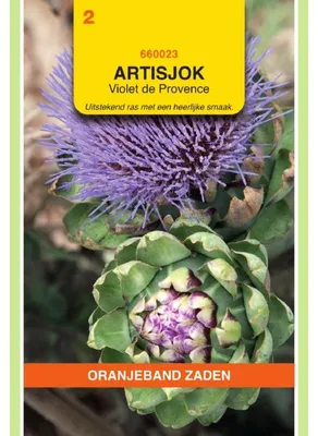 Imagen del producto de Oranjeband: Alcachofas Violets de Provence - 1 paquete de semillas
