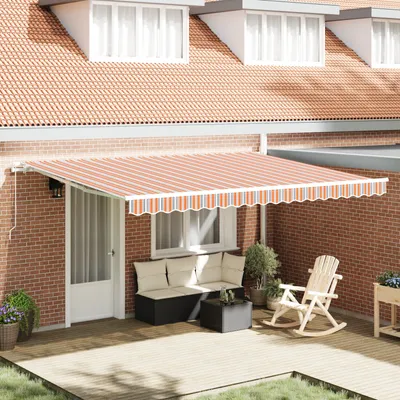 Immagine prodotto di Tenda da sole estensibile vidaXL multicolore 450 x 350 x 165 cm