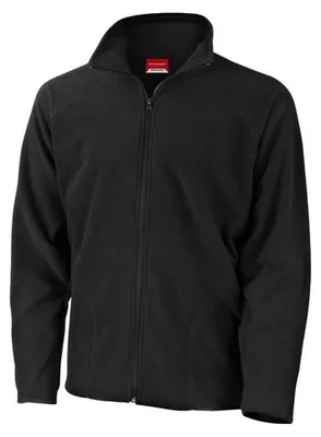Produktbild von Herren-Fleecejacke - Result MICRO FLEECE JACKET - black - Größe S