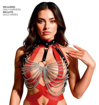 Immagine prodotto di ADALET LINGERIE - Samara: pettorale con catene in , taglia unica