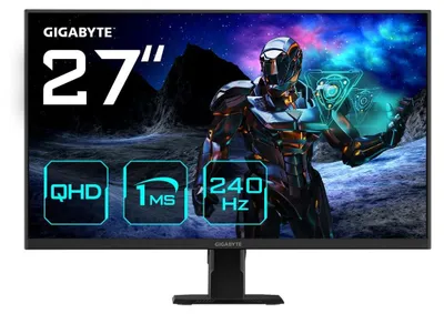 Obrázek produktu pro GIGABYTE GS27Q X, 68,6 cm (27"), 2560 x 1440 px, Quad HD, LED, 1 ms, Černá