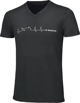 Produktbild von Held Be Heroic T-Shirt, dunkelgrau/weiß, 4XL