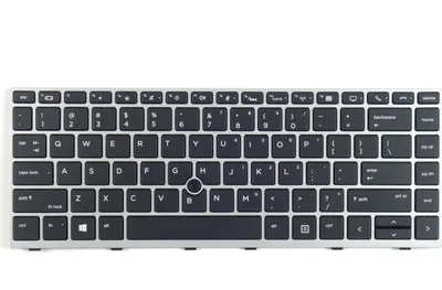 Immagine prodotto di Tastiera per laptop Tradebit per HP EliteBook 840 G5 G6 745 US QWERTY retroilluminata