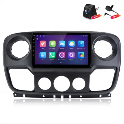 Produktbild von 10 Zoll Android Autoradio für Renault Master Opel Movano B Nissan NV400 2010-2021 CarPlay Android Auto 8-Core 6+128GB DSP 4G LTE Rückfahrkamera GPS