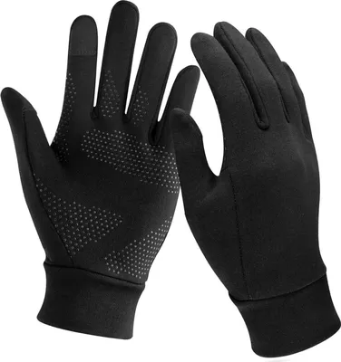 Produktbild von Unigear Touchscreen Laufhandschuhe Winter Anti-Rutsch Warm Schwarz M