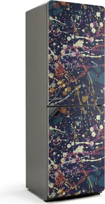 Obrázek produktu pro Magnetický kryt lednice - Magnetická fólie magnetická kuchyňská - Magnetická dekorace na lednici - Samolepicí magnetická tabule - Magnetická fólie na dveře lednice - 60x180 cm