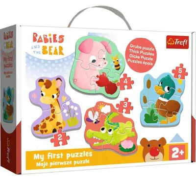 Immagine prodotto di Puzzle Bobask con animaletti Baby Classic